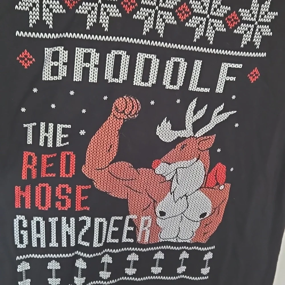 Canvas Black Brodolf Graphic T-Shirt - Picture 6 of 7